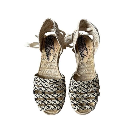 Free People Amalfi Coast Wedge Natural Size EU 37 - Picture 6 of 11